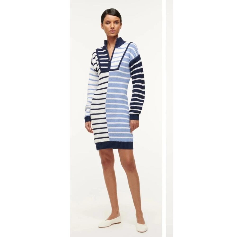 NEW STAUD Hampton Mini Dress Size Small